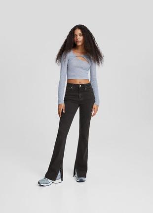 Джинсы bershka / джинсы с разрезами bershka