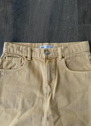Джинсовая юбка zara 12-13 лет3 фото