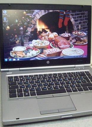 Продам ноутбук hp elitebook 8470p, i5, ssd.