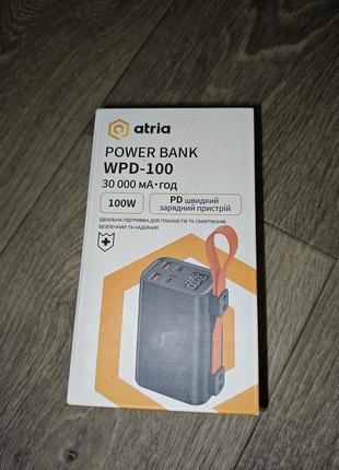 Продам новый мощный powebank на 100 wt и ёмкостью 30000 mh