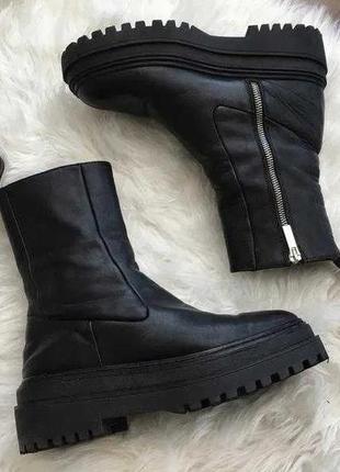 Ботинки zara осень, размер 38