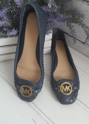 Балетки туфлі шкіряні michael kors 41 розмір оригінал