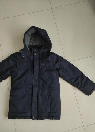 Куртка calvin klein мальчику 8-9 лет синяя