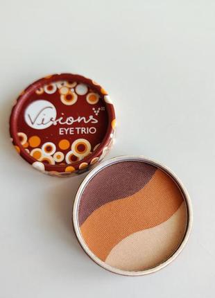 Тени для век глаз орифлейм visions eye trio fashionabley fawn 14366