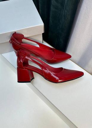 Туфли женские из натуральной кожи и замши2 фото