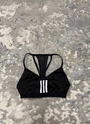 Спортивный женский женский женский кроп топ топик для бега для спорта adidas