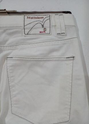 Красивые белые мужские джинсы высокий рост6 фото