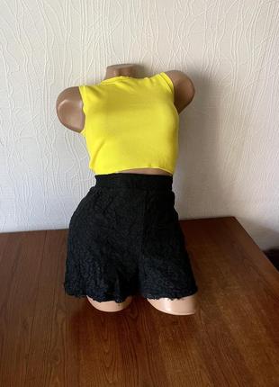 Высокие ажурные шорты chicoree