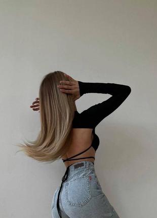 Кофта с открытой спиной 3