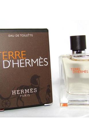 Оригинал мини hermes terre d'hermes 12,5 ml ( гермес терре де гермес ) туалетная вода