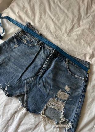 Джинсовая юбка джинсова спідниця6 фото