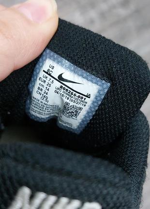 Nike кроссовки сникерсы md runner 2 (tdv) 806255 001 черный7 фото