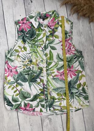 Блузка, рубашка лён bonmarche 14/16 xl/ xxl8 фото