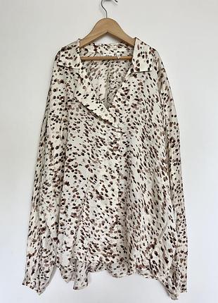 Шовковиста оверсайз блуза, 100% віскоза