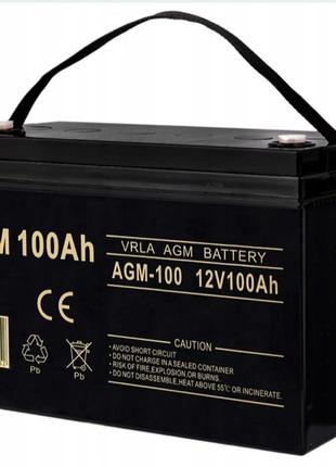 Акумулятор  для дбж volt polska  12v 100ah agm