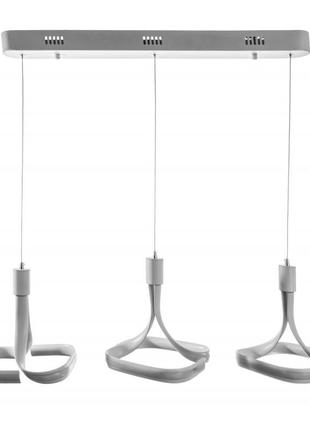 Світильник стельовий підвісний світлодіодний для спальні bl-451s/68w wh