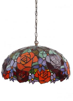 Люстра тіффані на дві лампи кухонна br-648s/16-2 e272 фото