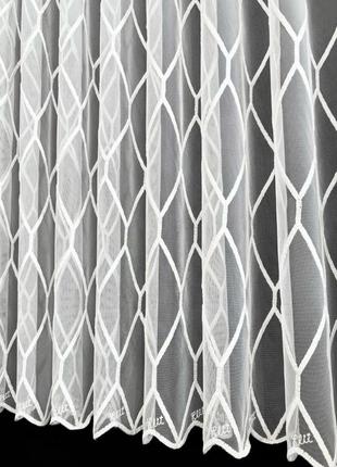 Тюль ромбик 2