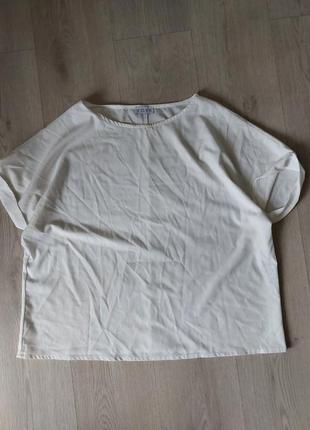 Белая блуза vovk, размер l - xl