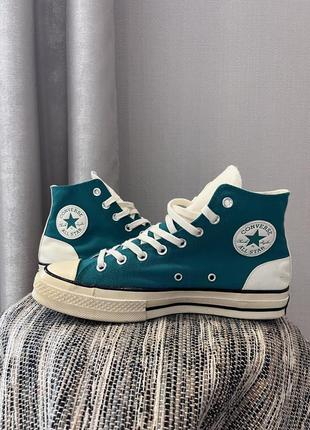 Біло зелені кеди converse chuck taylor розмір 41.5