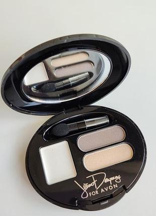 Набор тени основа под тени эйвон sparkling smoke trio true colour