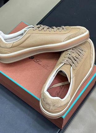 Мужские мокасины лоферы в стиле loro piano