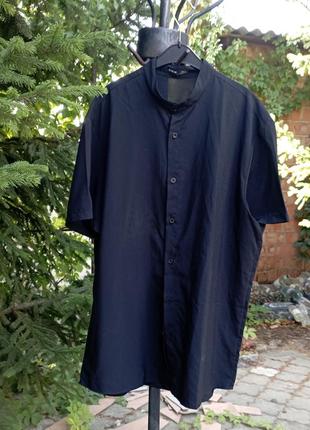 Рубашка женская черная shein, xl