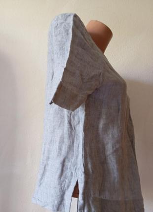 Блуза жіноча льон2 фото