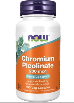 Хром
now chromium picolinate (100 капс)