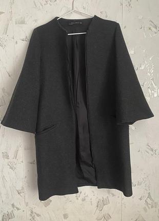 Шерстяне пальто zara