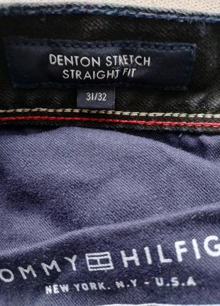 Джинсы tommy hilfiger stretch fit размер 31/32, состояние отличное9 фото