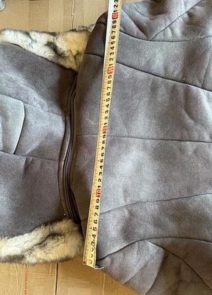 Дубленка на девочку 10