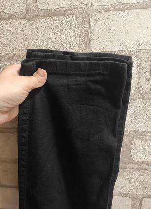 Джинсы штаны черные для подростка 14-16 лет5 фото