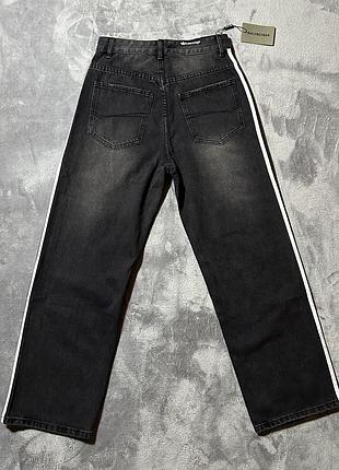 Джинсы balenciaga x adidas black