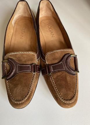 Замшевые туфли voltan