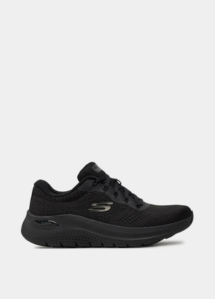 Оригинальные женские кроссовки скечерс / женские skechers черного цвета
