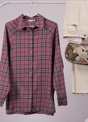 Сорочка в клітинку asos design для мам