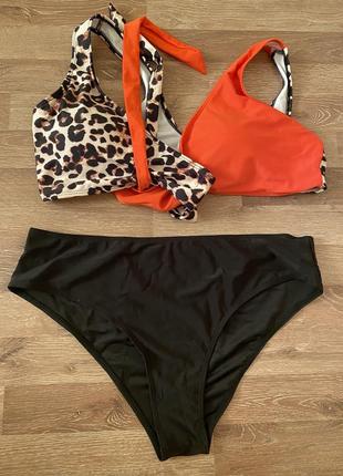 Женский раздельный купальник plus size