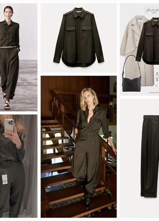 Нереально крутой стильный шерстяной костюм zara из премиальной коллекции.