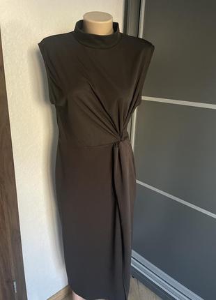 Сукня з драпіруванням від zara l