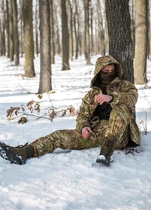 Зимовий тактичний костюм гірка мультикам
