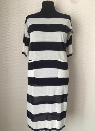 Нове з етикеткою! плаття в широку смужку від бренда finery, розмір m-l-xl