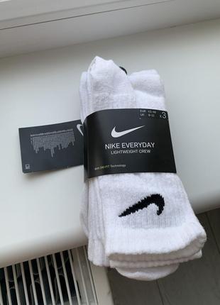 Шкарпетки оригінал nike everyday lightweight crew