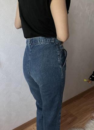 Мом джинсы высокие джинсы5 фото