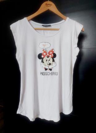 Футболка moschino (м)