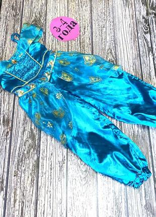 Новогодний костюм жасмин для девочки 3-4 года, 98-104 см