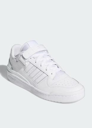 Adidas forum low shoes оригинал, белые размер 383 фото