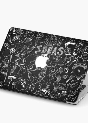 Чохол пластиковий macbook air 13,6 m2 (a2681) макбук про case hard cover матово-білий