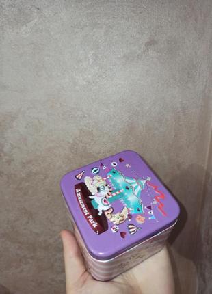 Металлическая жестяная баночка органайзер5 фото