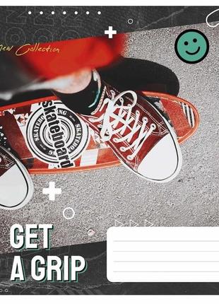Тетрадь общая «get a grip» 048-3304l-2 в линию, 48 листов